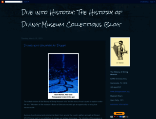 historyofdivingmuseum.blogspot.com screenshot