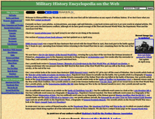 historyofwar.org screenshot