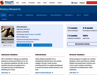 historyresearch.net screenshot