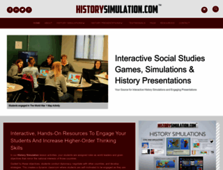 historysimulation.com screenshot