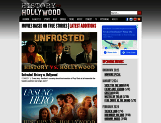 historyvshollywood.com screenshot