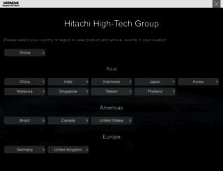 hitachi-hightech.com screenshot