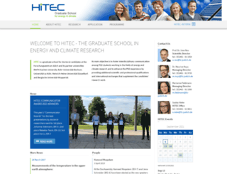 hitec-graduate-school.de screenshot