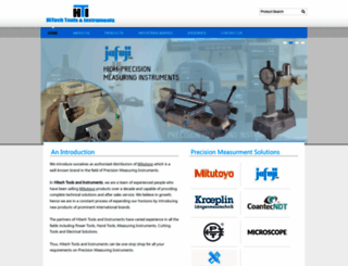 hitech-tools.co.in screenshot