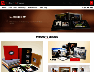 hitechalbums.com screenshot