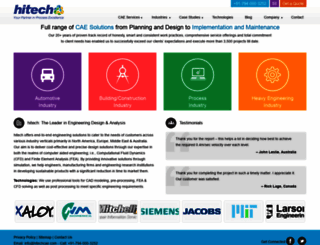 hitechcae.com screenshot
