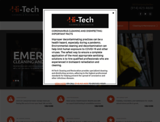 hitechcleaningservices.com screenshot