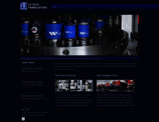 hitechfabricators.com screenshot