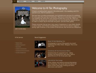 hitecphotography.co.uk screenshot