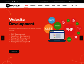 hitinfotech.com screenshot
