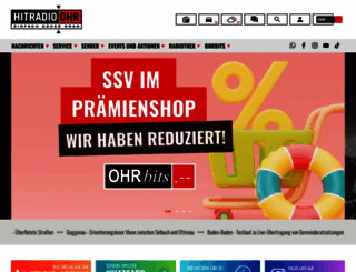 hitradio-ohr.de screenshot