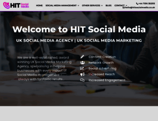 hitsocialmedia.co.uk screenshot