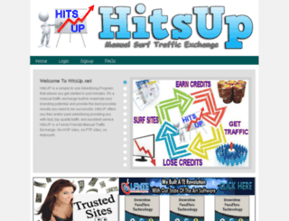 hitsup.net screenshot