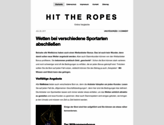 hittheropes.com screenshot