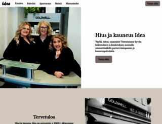 hiusidea.fi screenshot