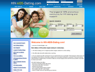 hiv-aids-dating.com screenshot