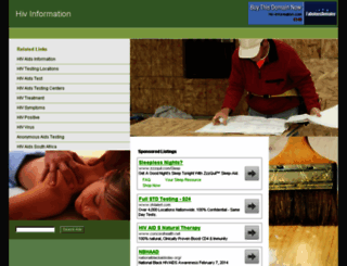 hiv-information.com screenshot
