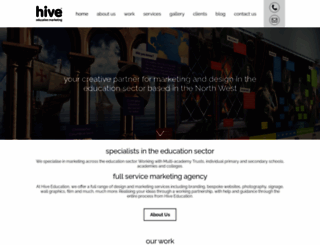 hiveeducation.uk screenshot