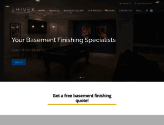 hivexbasements.com screenshot