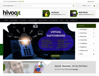hivoox.co.za screenshot