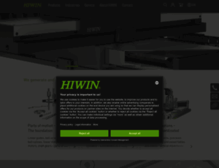 hiwin.de screenshot