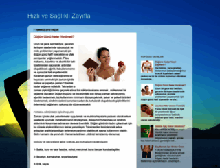hizlisagliklizayifla.blogspot.com screenshot