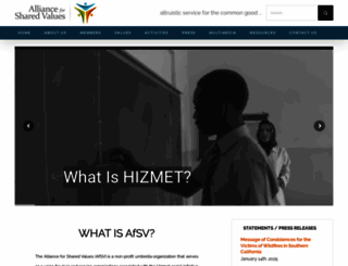 hizmetmovement.org screenshot