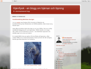 hjarnfysik.blogspot.se screenshot