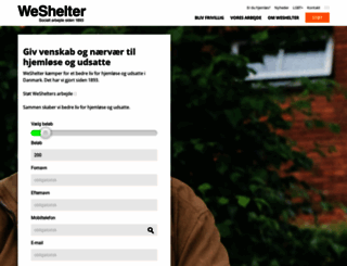 hjemlos.dk screenshot