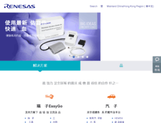 hk.renesas.com screenshot