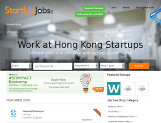 hk.startupjobs.asia screenshot