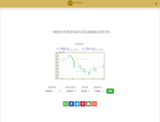 hkgoldrate.com screenshot