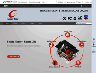 hkgreatstar.en.alibaba.com screenshot
