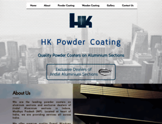 hkpowdercoating.com screenshot