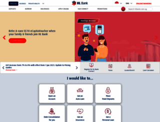 hlbank.com.sg screenshot