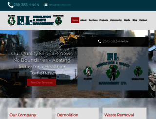 hldemolition.com screenshot