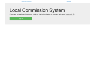 hlecompanies.localcommissionsystem.com screenshot