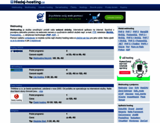 hledej-hosting.cz screenshot