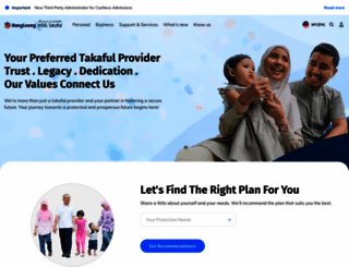 hlmtakaful.com.my screenshot