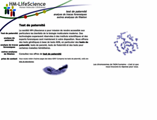 hm-lifescience.com screenshot