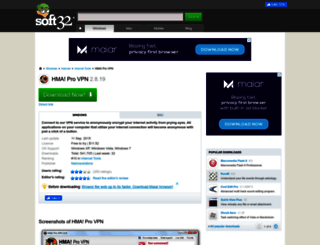 hma-pro-vpn.soft32.com screenshot