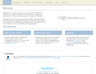 hmailserver.in screenshot