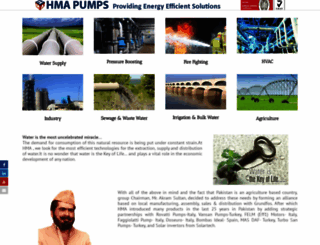 hmapumps.com screenshot
