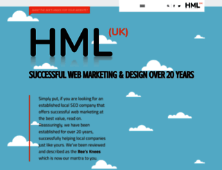 hmlmarketing.co.uk screenshot