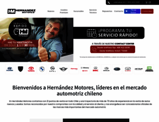 hmotores.cl screenshot