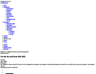 hmrc-p46-form.pdffiller.com screenshot