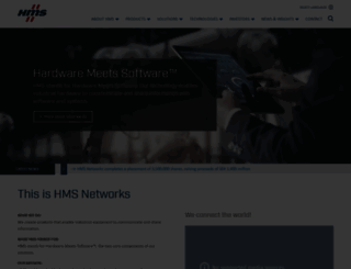 hms-networks.com screenshot