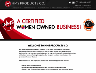 hmsproducts.com screenshot