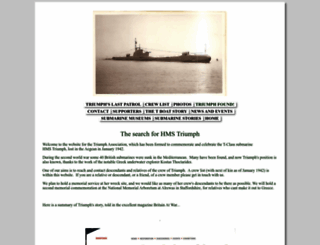 hmstriumph1942.com screenshot