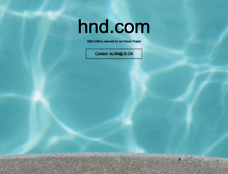 hnd.com screenshot